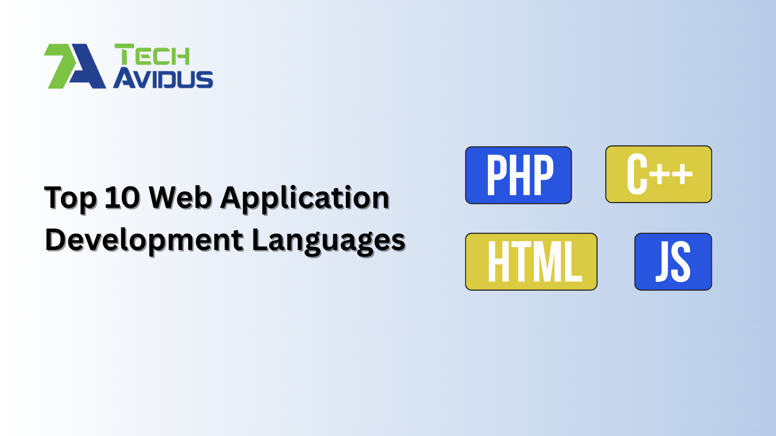 Top 10 Web Application Development Languages
